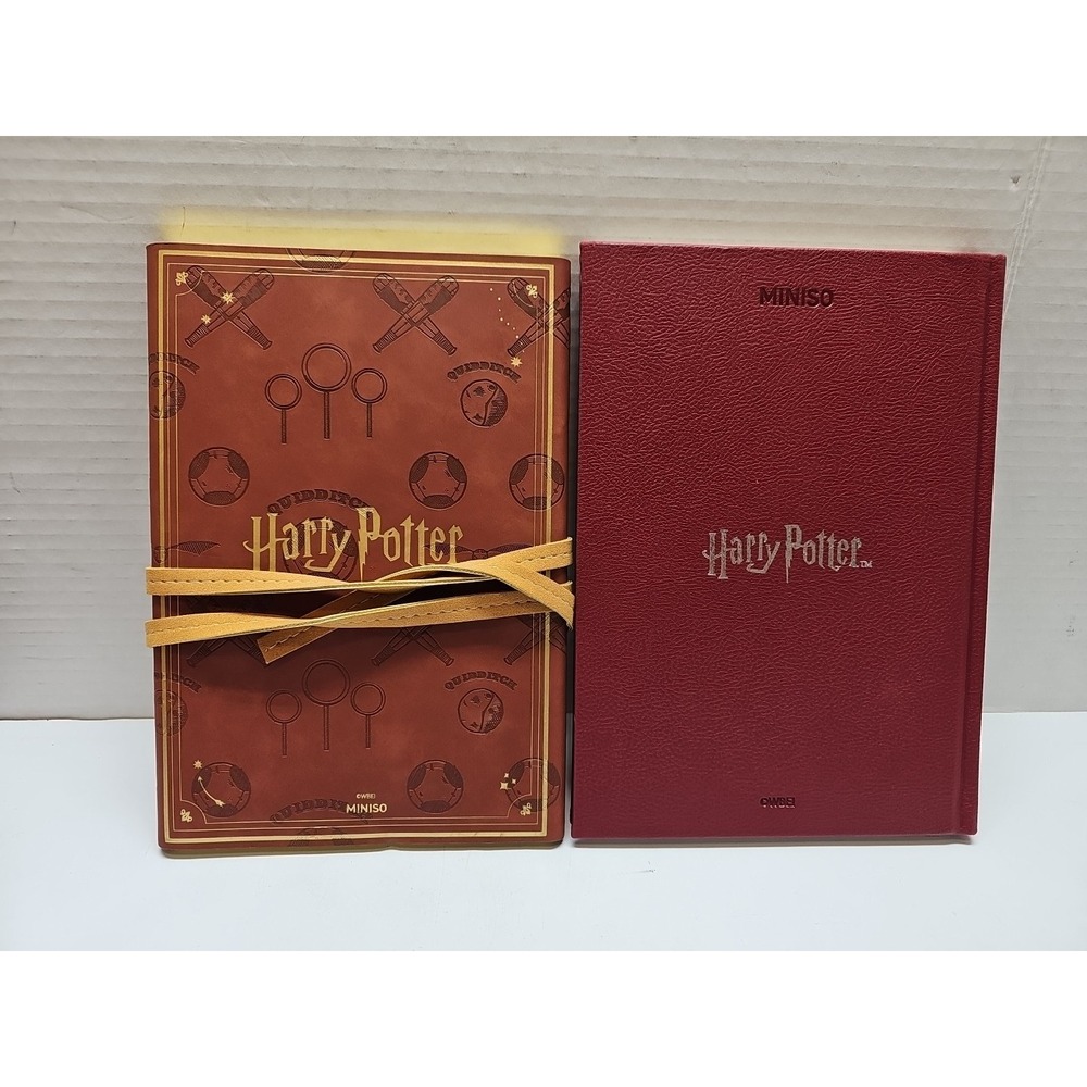 Lot Of 11‎ Harry Potter Hogwarts Journal Note Book Embossed Faux Suede - Picture 9 of 10
